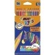 LAPICES COLOR BIC EVOL.STRIPES est.12